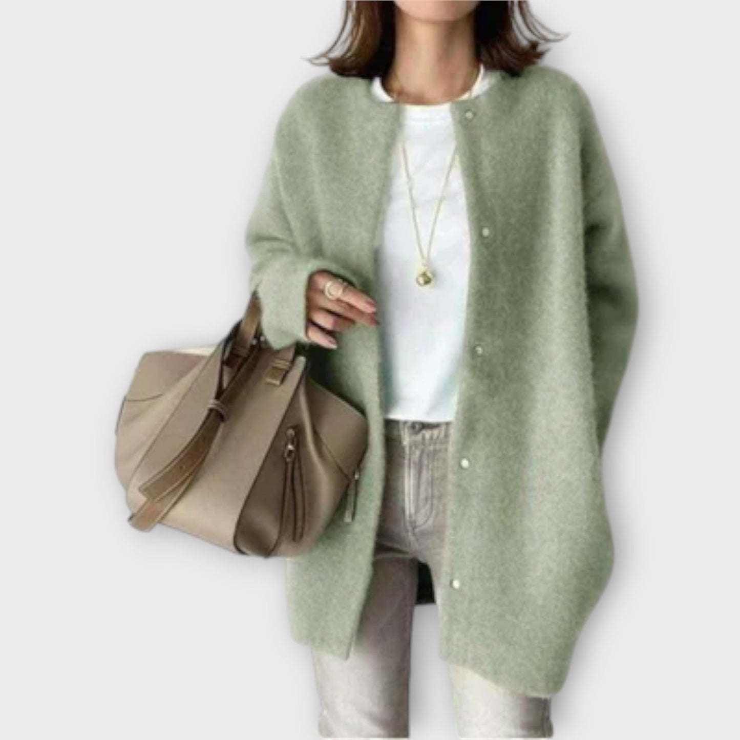 Estrella | Comfortable Knit Cardigan Coat for Everyday Wear