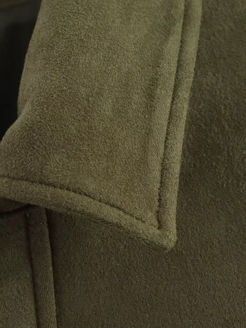 Calvera Premium Suede-Look Bonnet Jacket